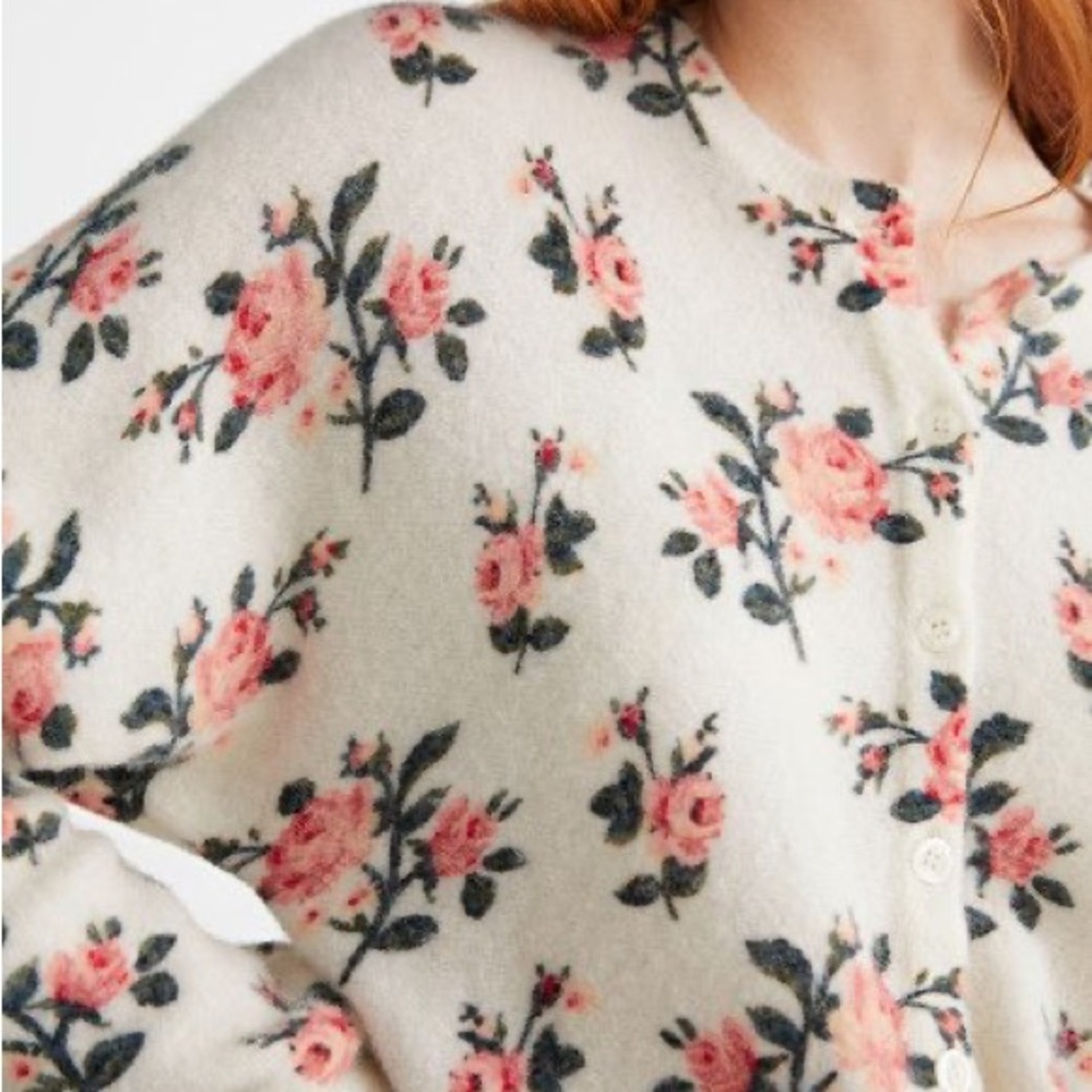 NWT & Other Stories Floral Cardigan